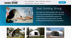 Desktop Screenshot of durospan.net